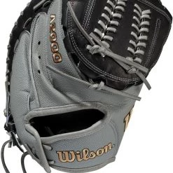 34 Inch Wilson A2000 SuperSkin Women's Fastpitch Softball Catcher Mitt WBW10021834