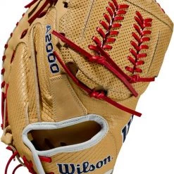34 Inch Wilson A2000 SuperSkin Aubree Monroe Game Model Women's Fastpitch Softball Catcher Mitt WBW10024434