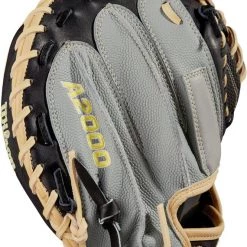 33.5 Inch Wilson A2000 SuperSkin Spin Control SCM1D Adult Baseball Catcher Mitt WBW100116335 -Deals Ball Gloves Store wilson a2000 superskin spin control sc1md 335 inch adult baseball catcher mitt wbw100116335 14 1