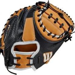 33.5 Inch Wilson A2K SuperSkin M1DSS Adult Baseball Catcher Mitt WBW100897335